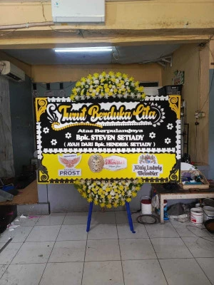 Papan Bunga di Demangsari Ayah